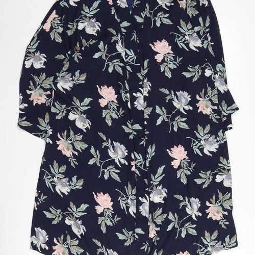 Oysho Women's Multicoloured Wrap Floral Jumper M