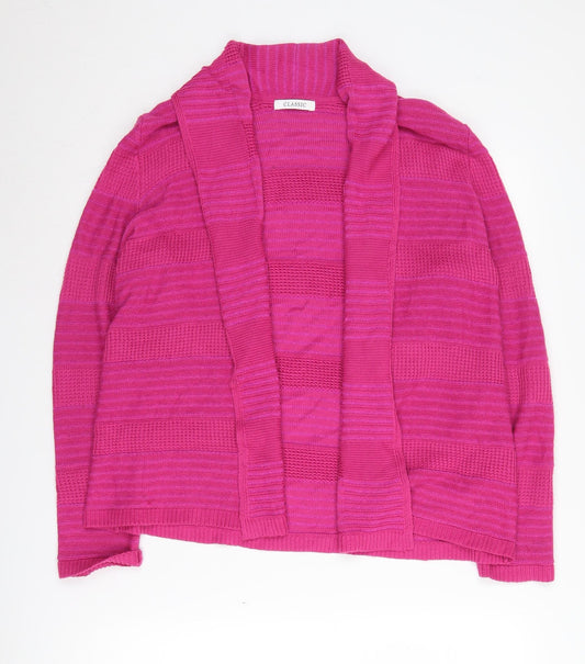 Marks and Spencer Women's Pink Cardigan Size 14