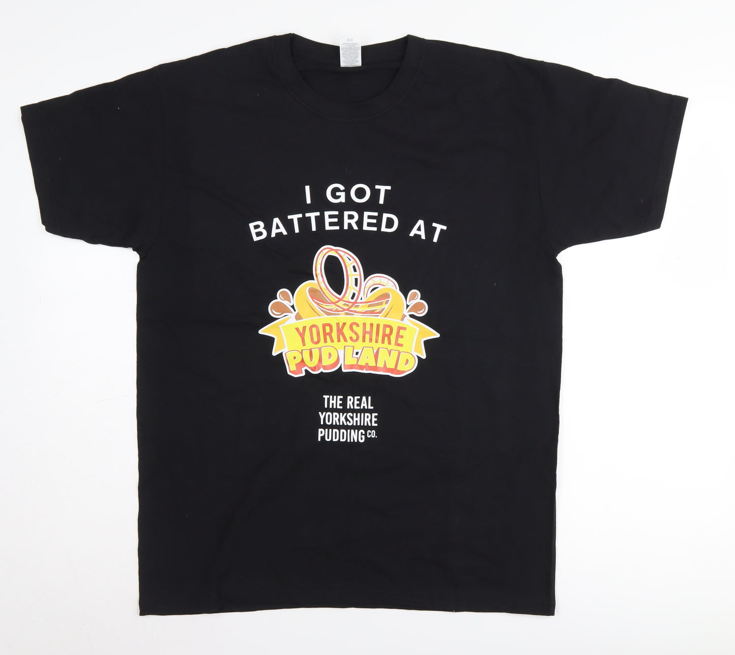 Fruit of the Loom Men's Black M Funny Graphic T-Shirt