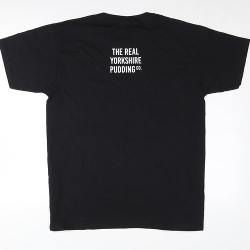 Fruit of the Loom Men's Black M Funny Graphic T-Shirt