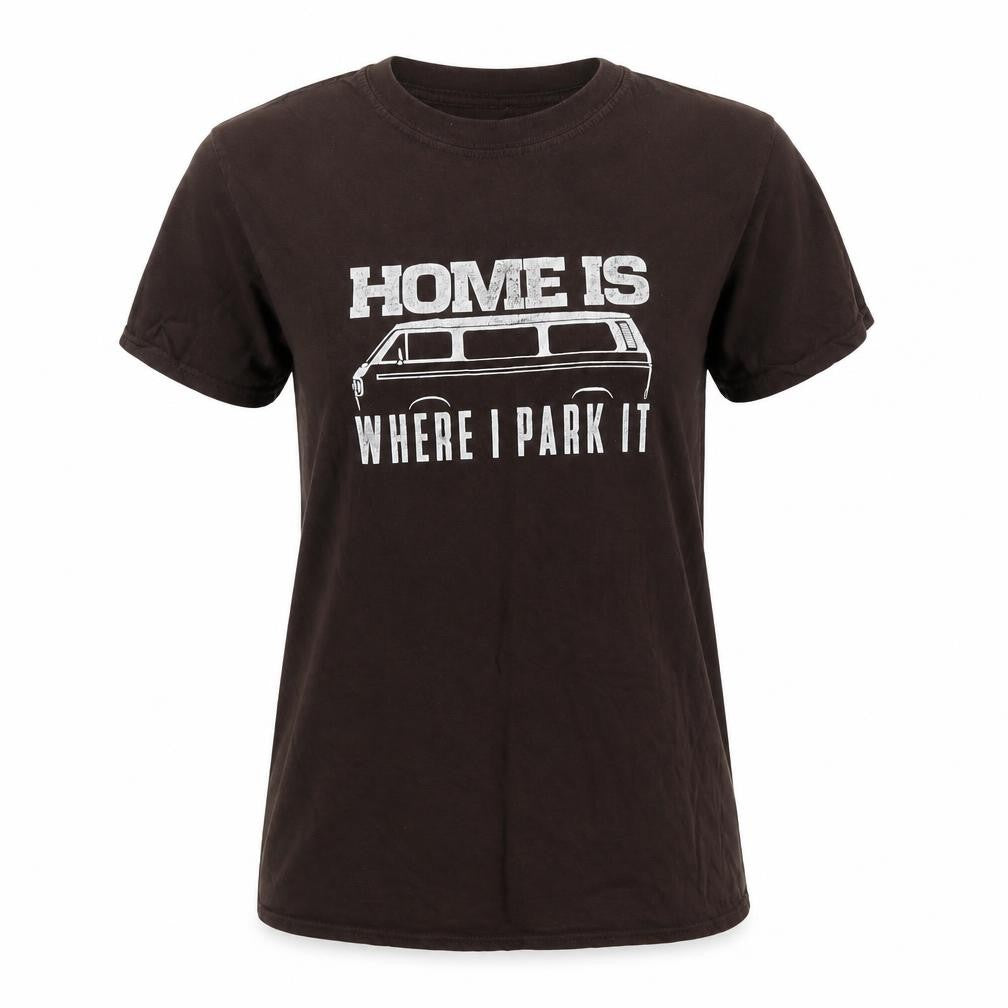 Gildan Unisex Brown Cotton T-Shirt L Casual