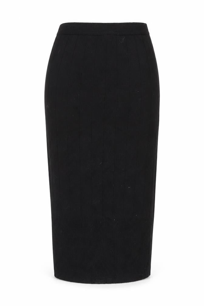 Front view of Next Women's Black Pencil Skirt - L