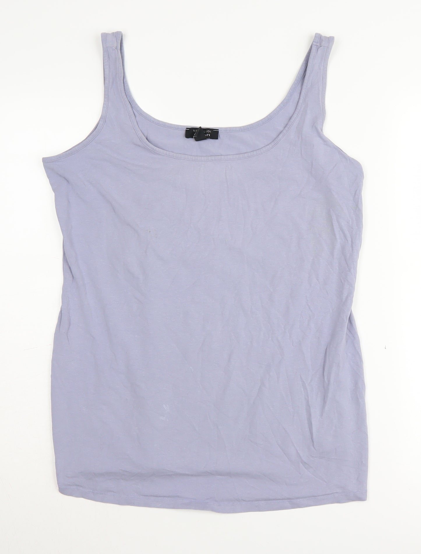 New Look Women's Purple Maternity Tank Top Size 16