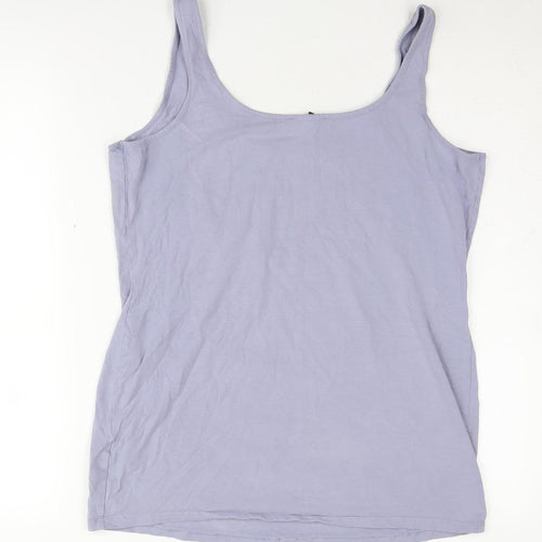 New Look Women's Purple Maternity Tank Top Size 16