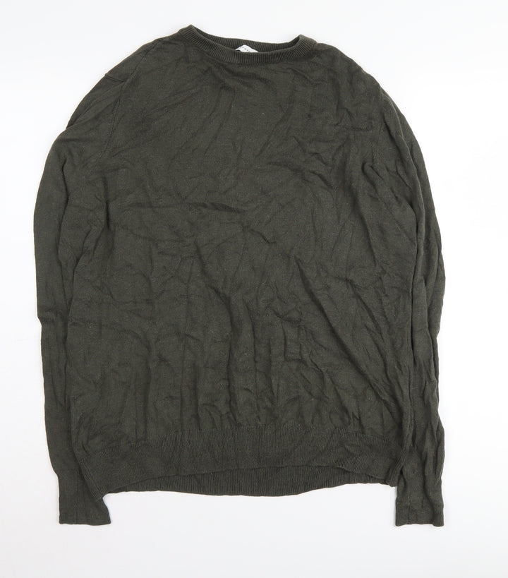 Warehouse Women's Green Pullover Jumper, Size 18