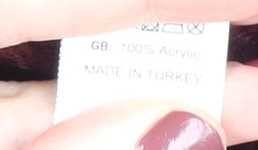 New Look Women's Red Knit Cardigan Medium