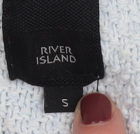 River Island Women's White Pullover Jumper, Size S