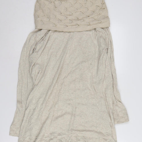 Marks & Spencer Women's Beige Knit Dress Size 18