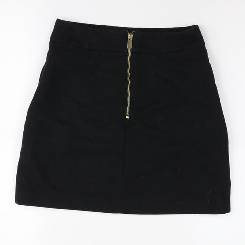 H&M Women's Black Pencil Skirt, Size 8, Excellent Condition