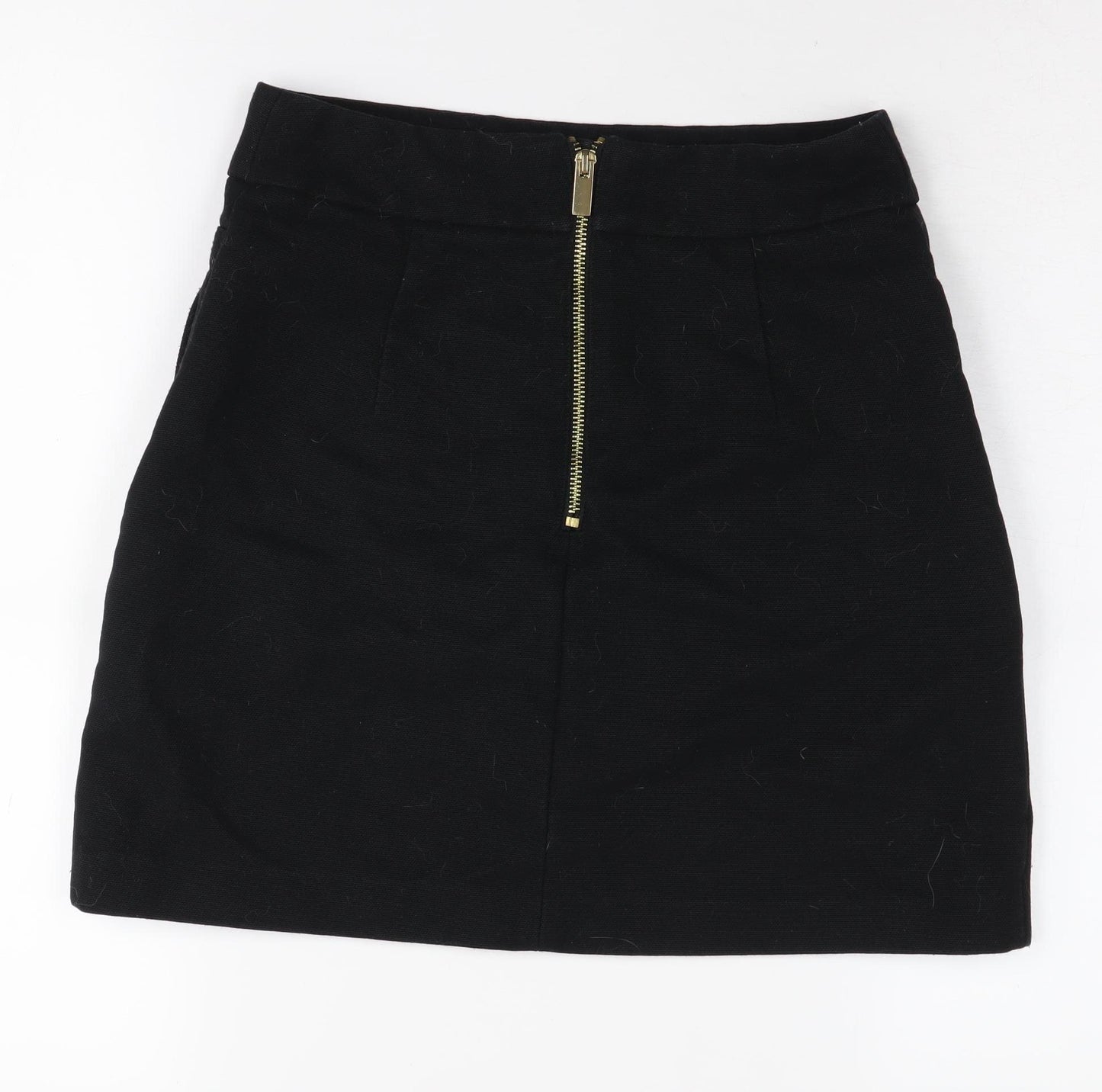 H&M Women's Black Pencil Skirt, Size 8, Excellent Condition
