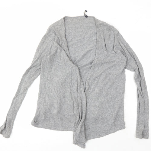 Brandy Melville Womens Grey Cardigan One Size Knitwear