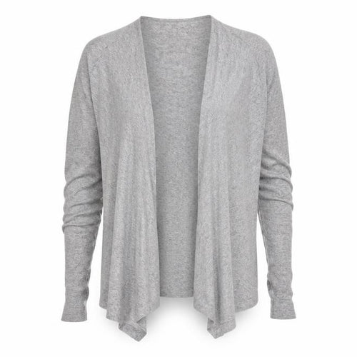 Brandy Melville Womens Grey Cardigan One Size Knitwear