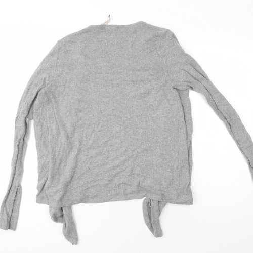 Brandy Melville Womens Grey Cardigan One Size Knitwear
