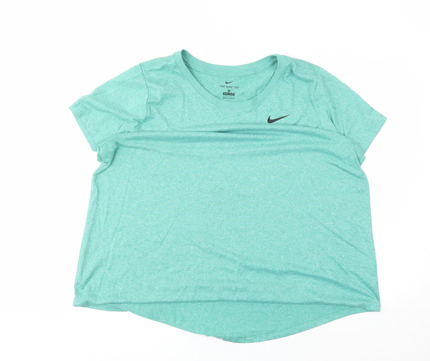 Nike Men's Green 2XL Dri-Fit Athletic Tee