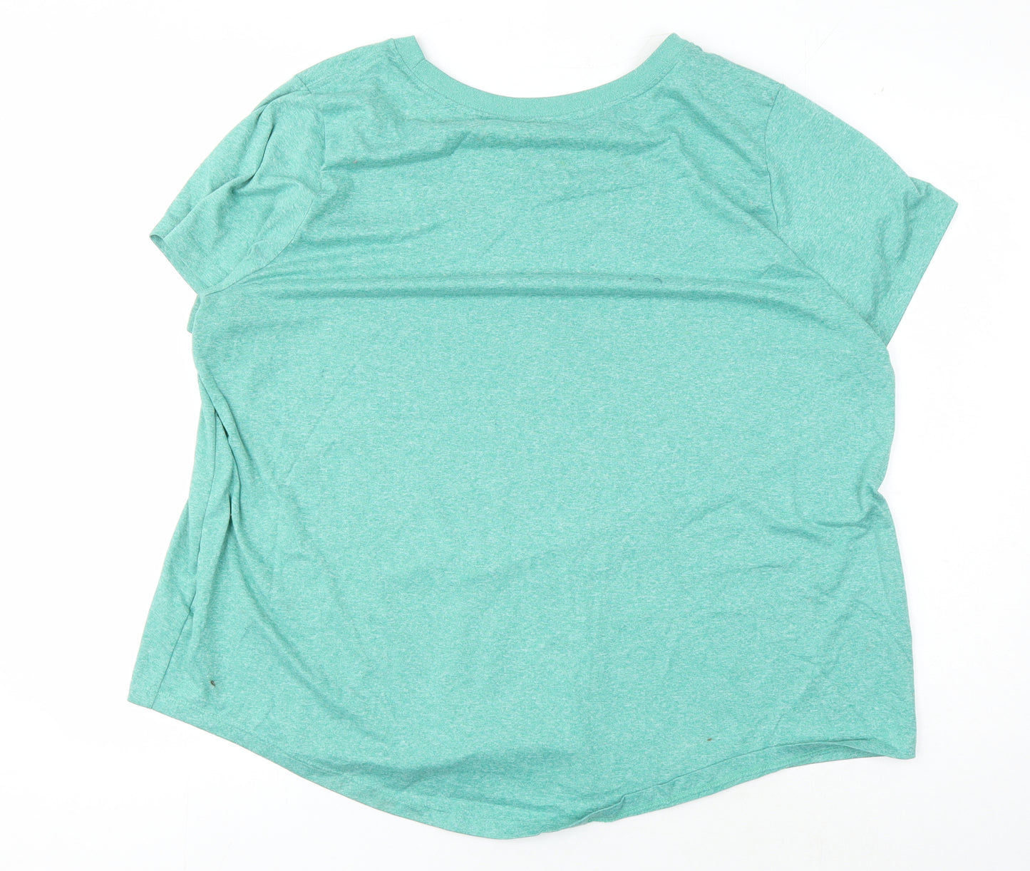 Nike Men's Green 2XL Dri-Fit Athletic Tee