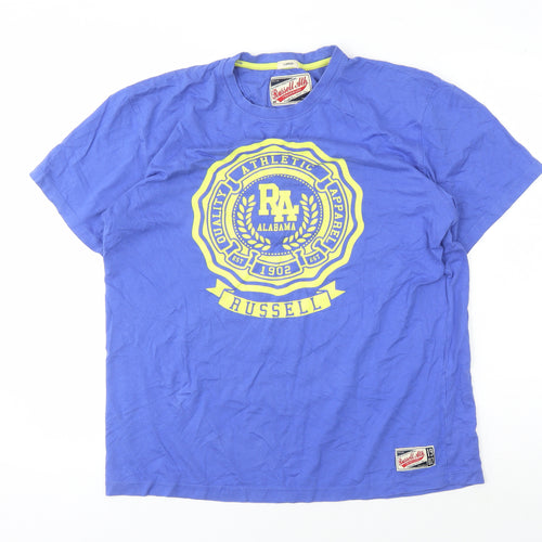 Russell Athletic Men's Blue L Graphic T-Shirt