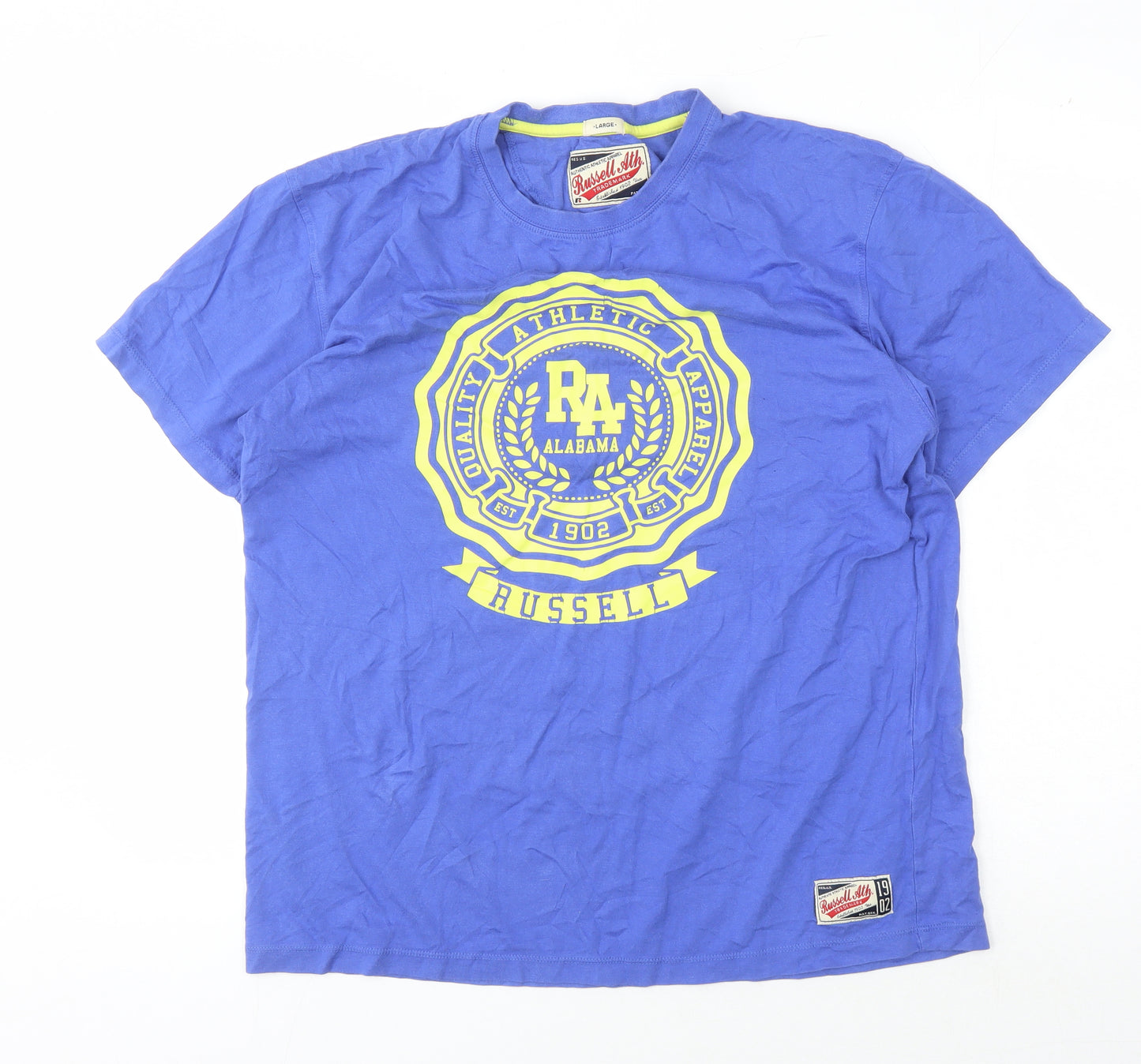 Russell Athletic Men's Blue L Graphic T-Shirt