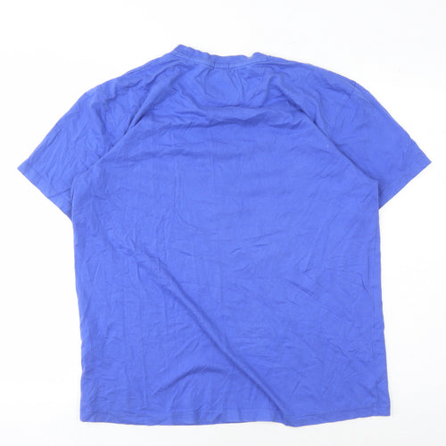 Russell Athletic Men's Blue L Graphic T-Shirt