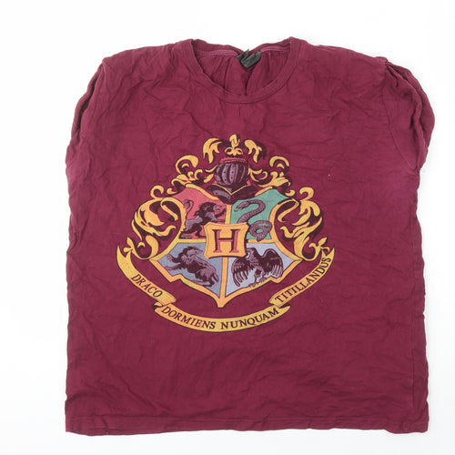 Atmosphere Women Red Harry Potter T-Shirt Size 14