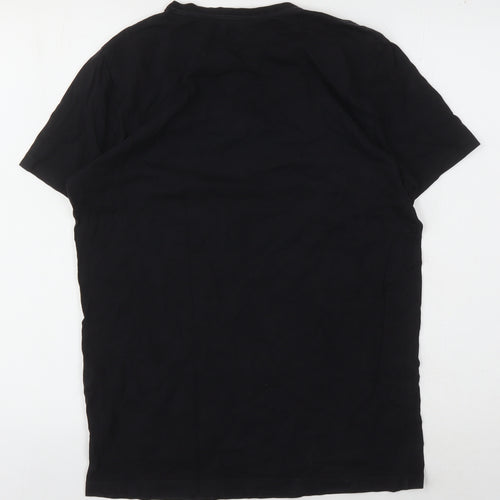 Jack & Jones Men's Black M Logo T-Shirt