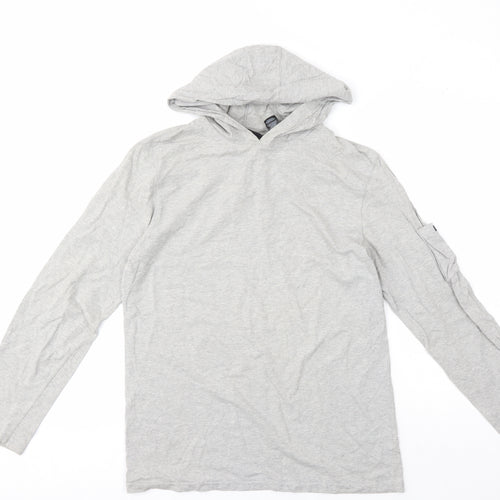 DKNY Jeans Men’s Grey Pullover Hoodie M