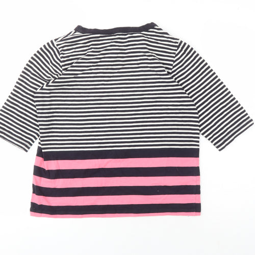 French Connection Women's Multicolour XS 3/4 Sleeve T-Shirt
