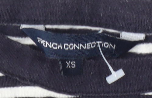 French Connection Women's Multicolour XS 3/4 Sleeve T-Shirt