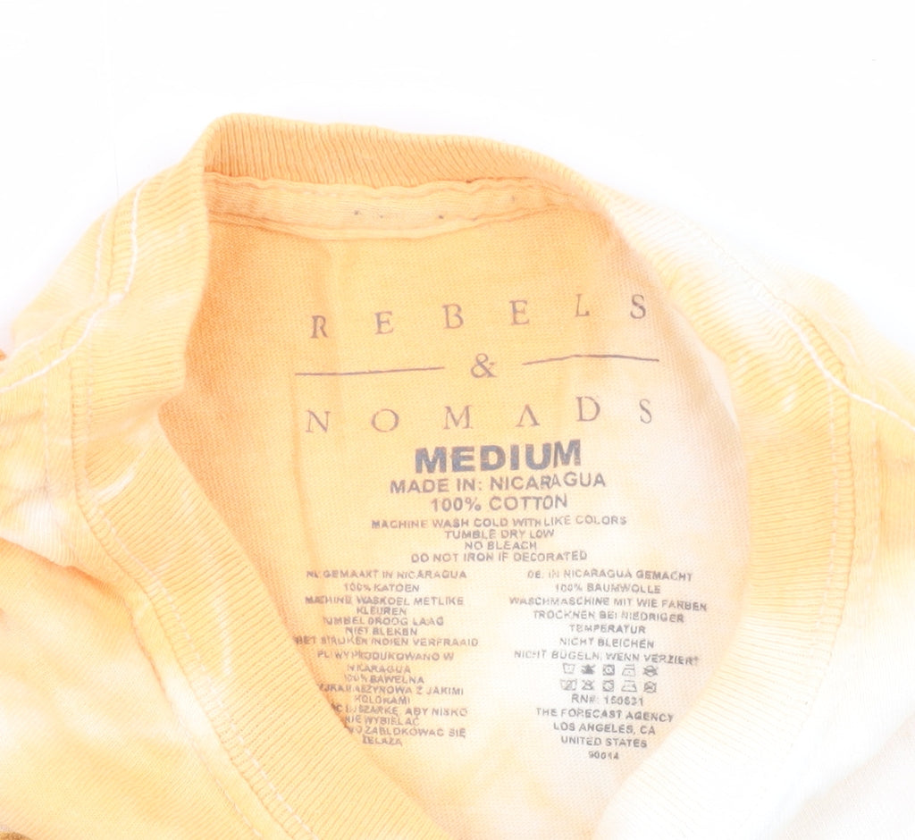 Rebels & Nomads Mens Multicoloured M Tie-Dye T-Shirt