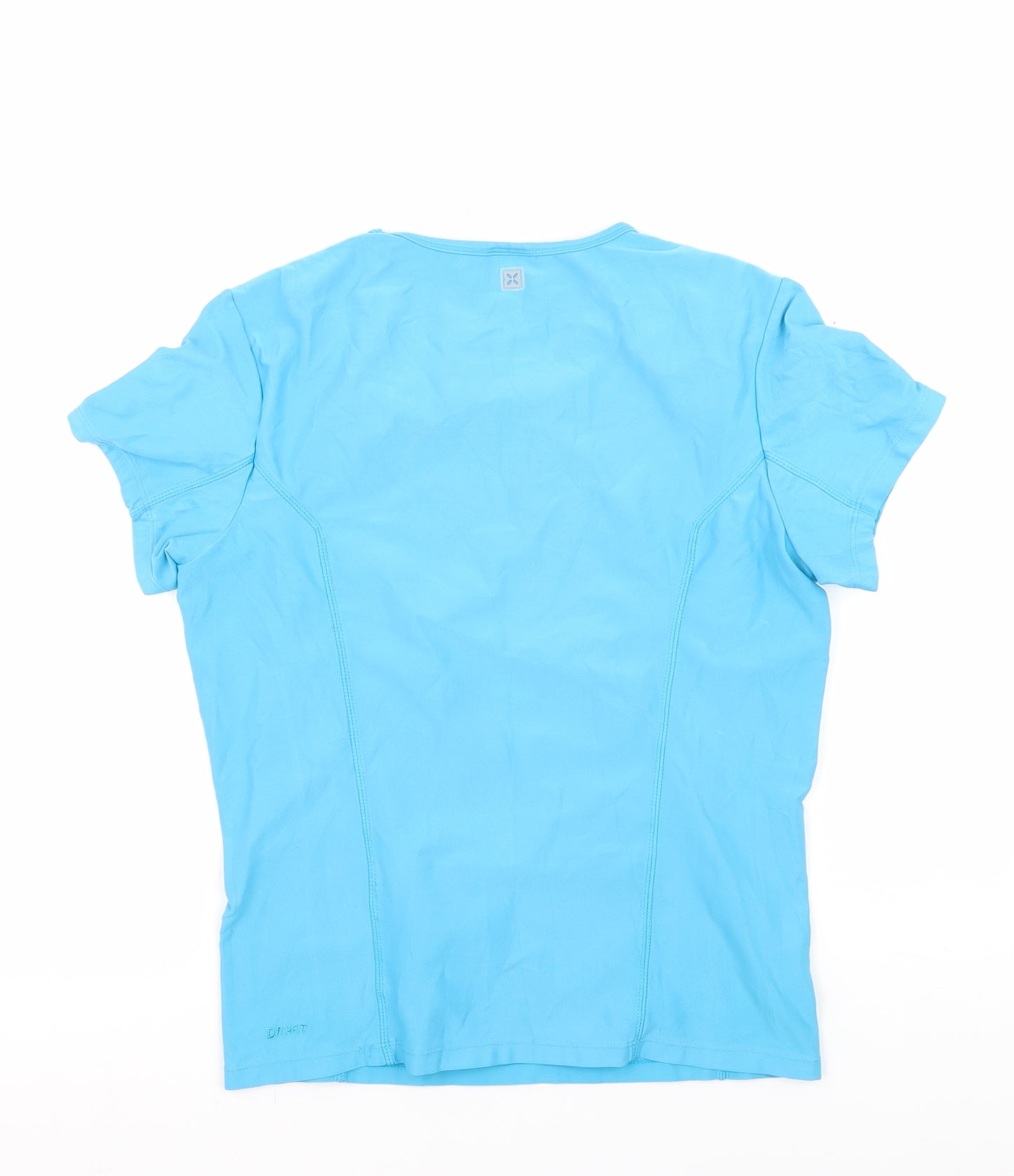 Nike Women's Blue Athletic T-Shirt L Short Sleeve