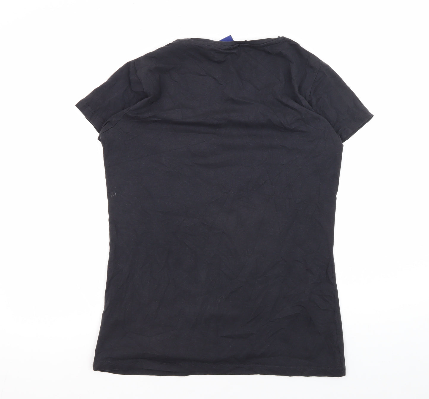 Isleno Unisex Black Cuba Graphic T-Shirt 2XL