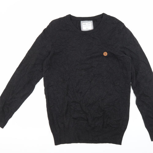 Nanny State Men's Black S Pullover Jumper Cotton