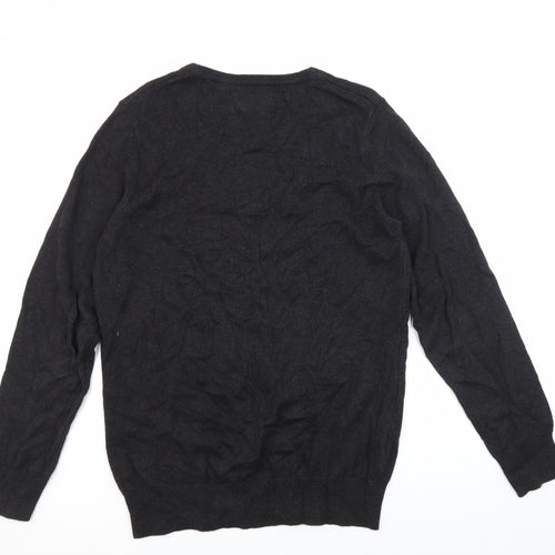 Nanny State Men's Black S Pullover Jumper Cotton