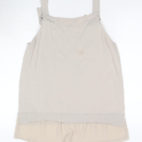 Next Beige Camisole Women Tank Top Size 12 Jersey