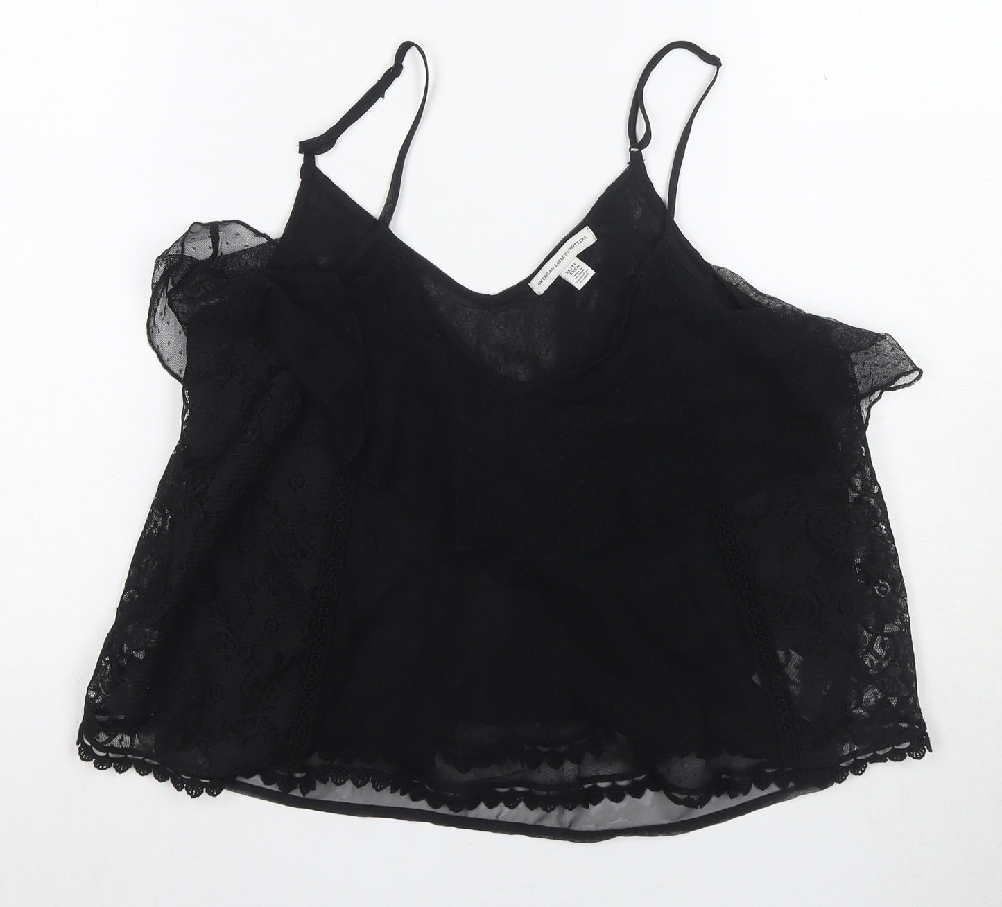 American Eagle Women’s Black Lace Camisole - XS