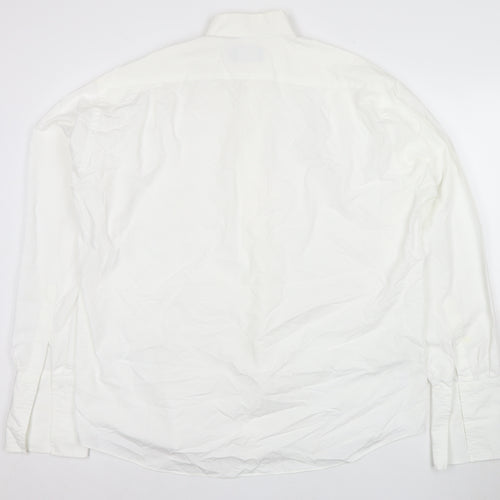 Marks and Spencer Men's White Formal Dress Shirt Size 16.5