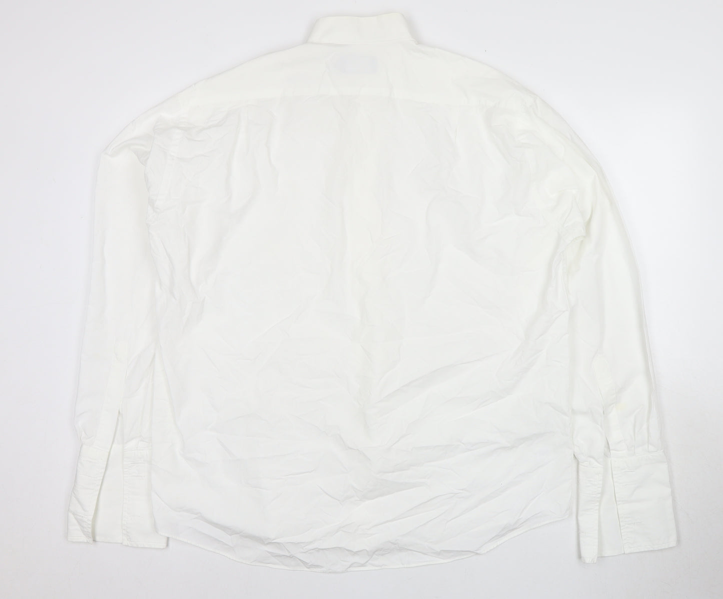 Marks and Spencer Men's White Formal Dress Shirt Size 16.5
