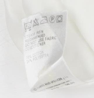 Marks and Spencer Men's White Formal Dress Shirt Size 16.5