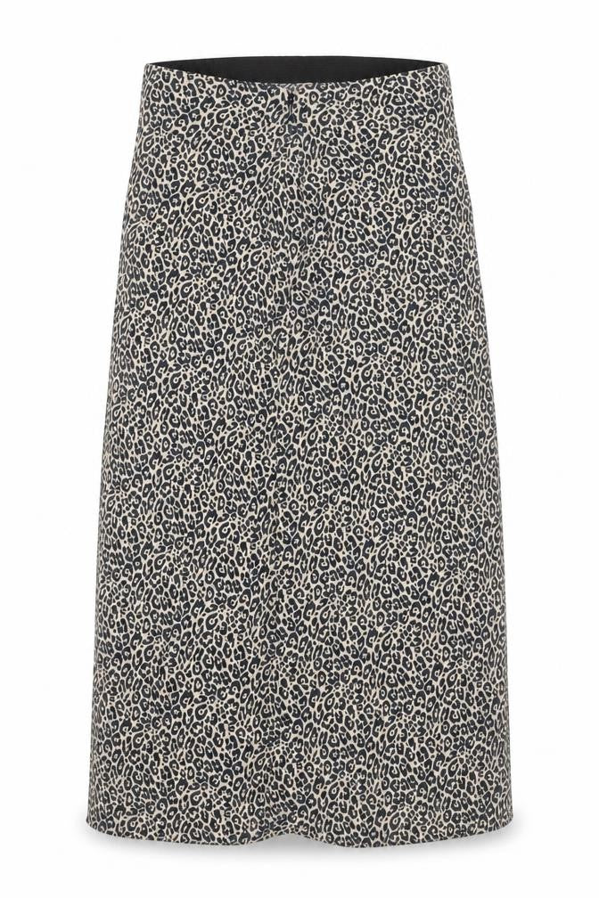 American Eagle Women's Beige Animal Print Skirt XS