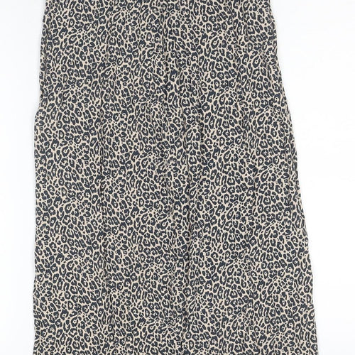 American Eagle Women's Beige Animal Print Skirt XS
