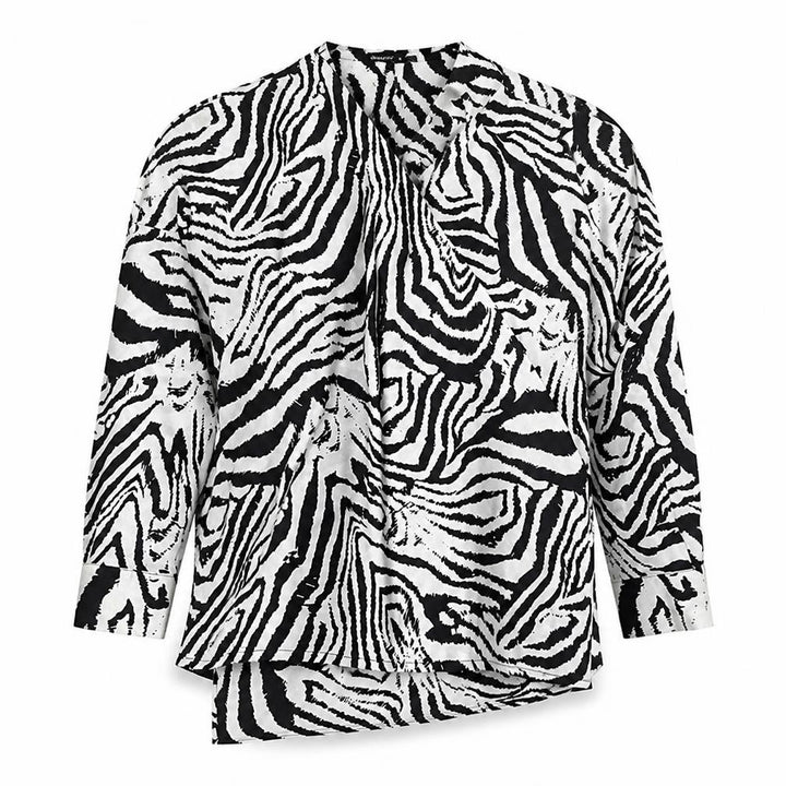 Missguided Women's Black Kimono Blouse, UK 14