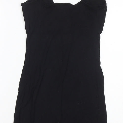 Lipsy Women's Black Slip Dress Size 8