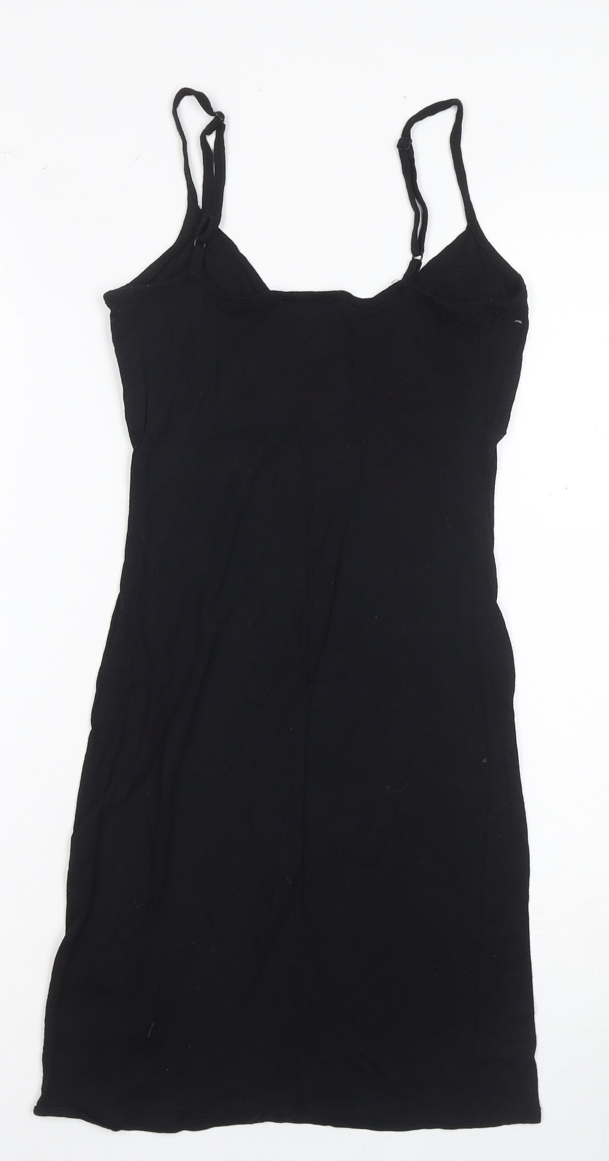 Lipsy Women's Black Slip Dress Size 8