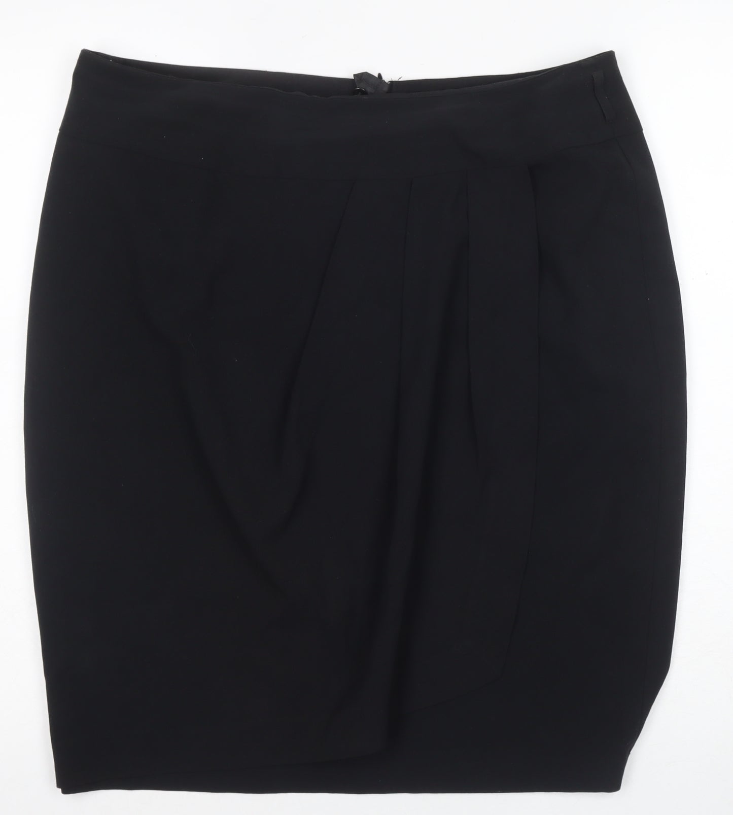 Debenhams Women's Black Pencil Skirt Size 16