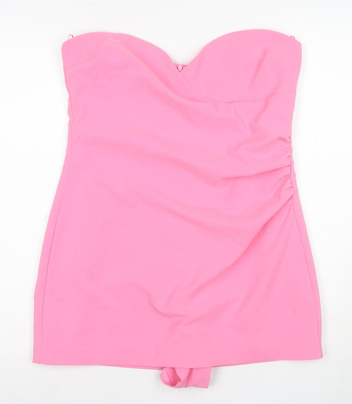 Zara Women’s Pink Sleeveless Romper XS