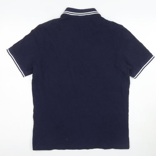 Ben Sherman Men's Blue Polo Shirt S Short Sleeve Casual