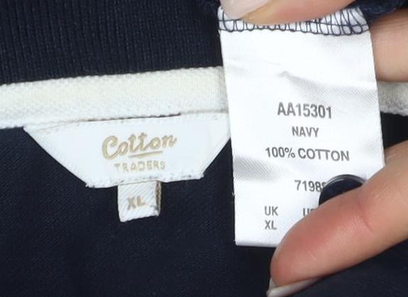 Colton Traders Men's Blue XL Polo Shirt