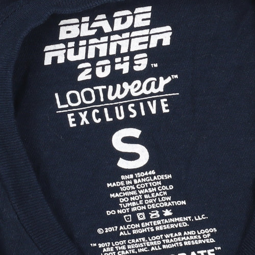 Lootcrate Unisex Blue Blade Runner T-Shirt S