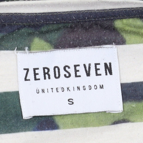 ZeroSeven Men's Camouflage Stripe T-Shirt Size S