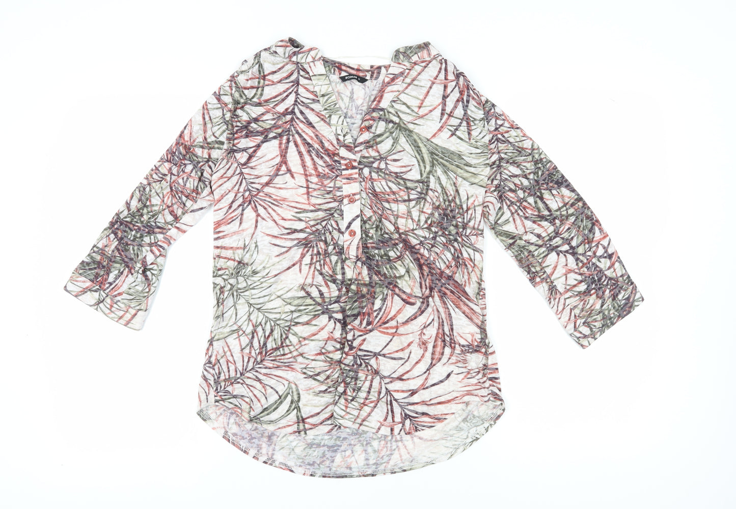 Roman Women's Multicoloured Floral Blouse Size 12