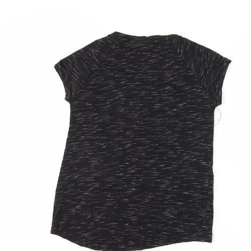Harry Potter Women's Black Graphic T-Shirt, Size 8